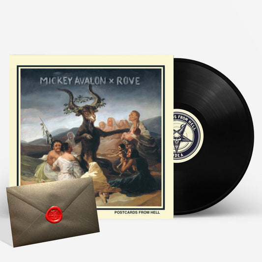 MICKEY AVALON X ROVE - Postcards From Hell (Postcard Pack)