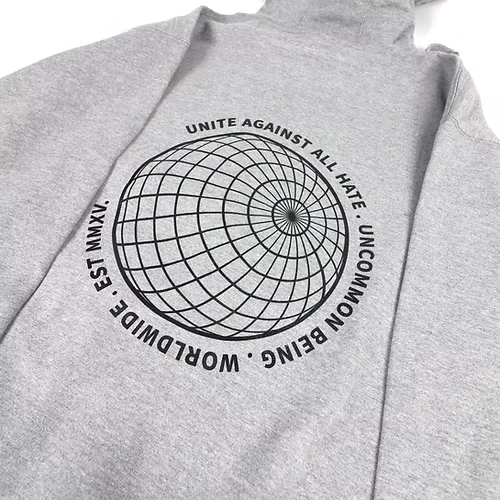 UNCOMMON BEING - Unity Hoodie Grey