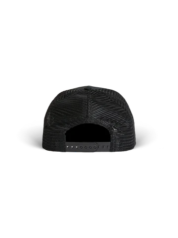 SNUG - DRIVEN BY THE BASS - TRUCKER SNAPBACK - BLACK/ORANGE
