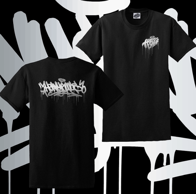 HEAVY GOODS - CHROME DRIP LOGO TSHIRT