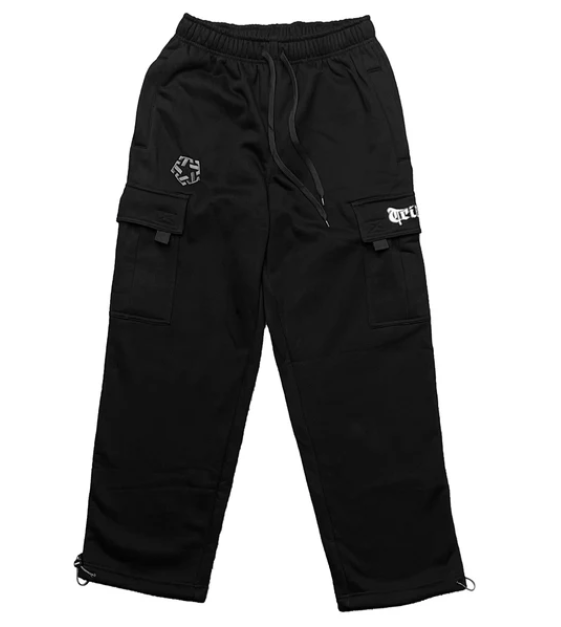 TRIBAL - Baggy Heavyweight Cargo Fleece Pants