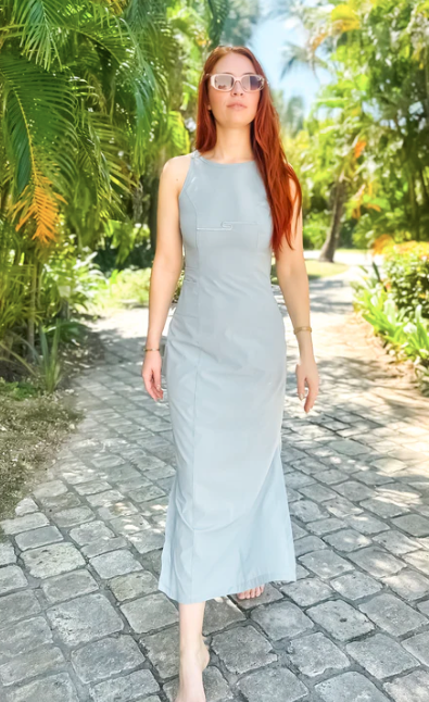 SNUG - SAVANNAH DRESS - SKY BLUE