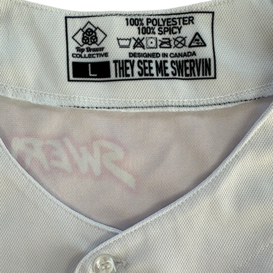 SWERVE - Swerve Print Jersey PINK