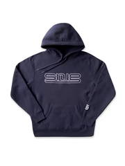 SNUG - CLASSIC LOGO - NAVY HOODIE