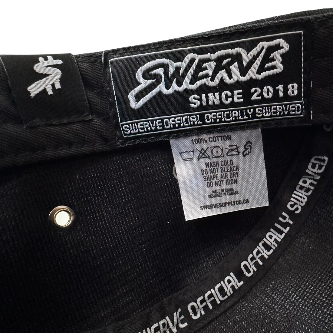 SWERVE - Black 5 Panel