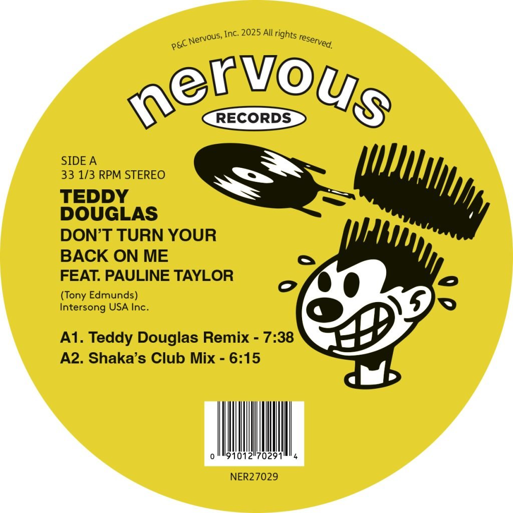 TEDDY DOUGLAS - Don't Turn Your Back
