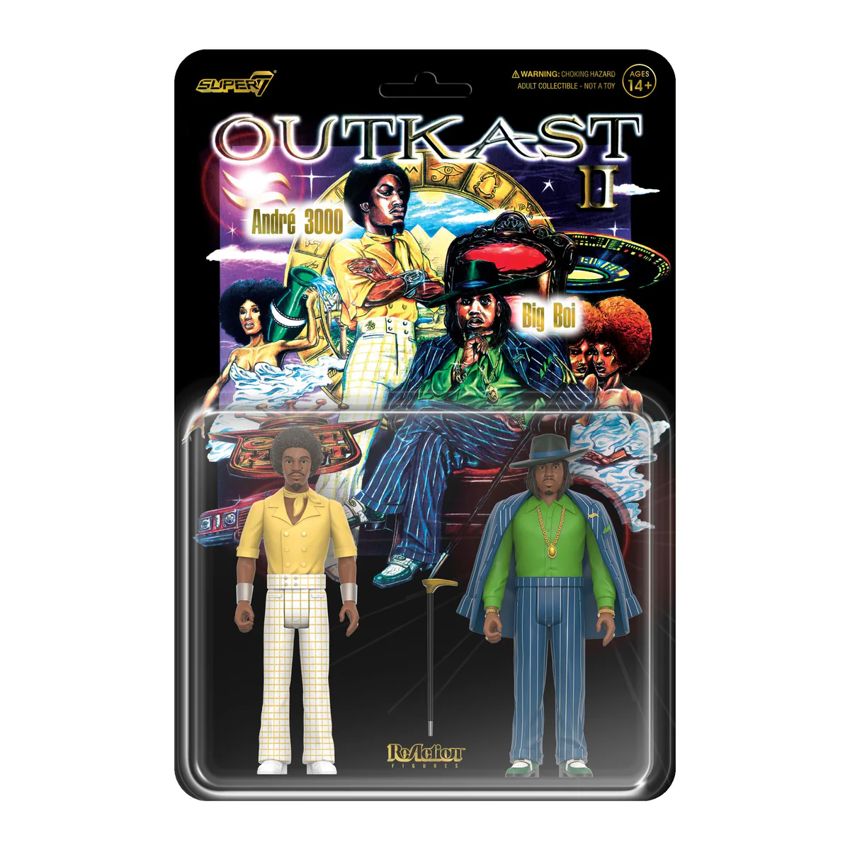 SUPER 7 - Outcast Aquemini Reaction Figure