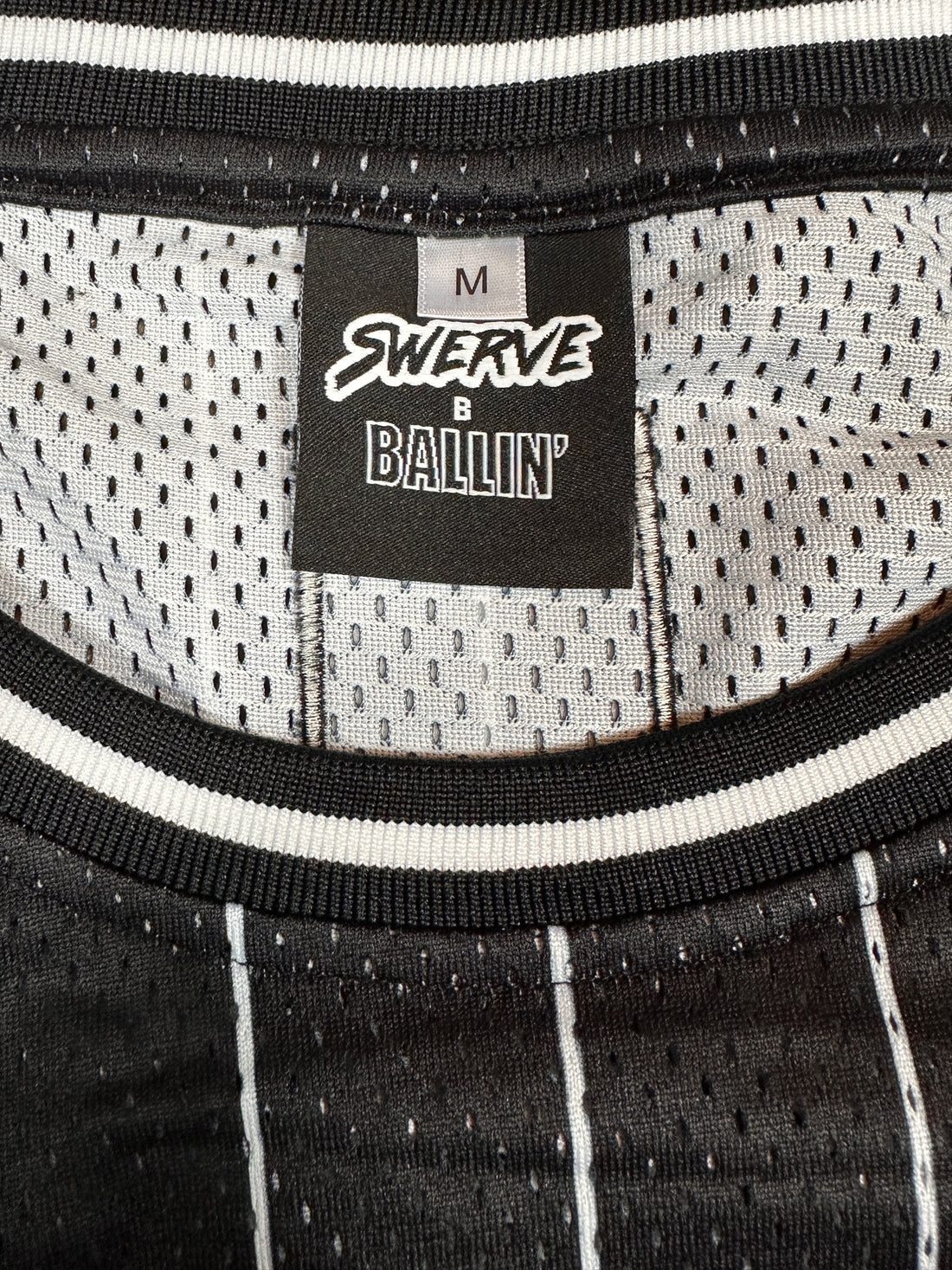 SWERVE - White Dalmation Cheetah Print Jersey