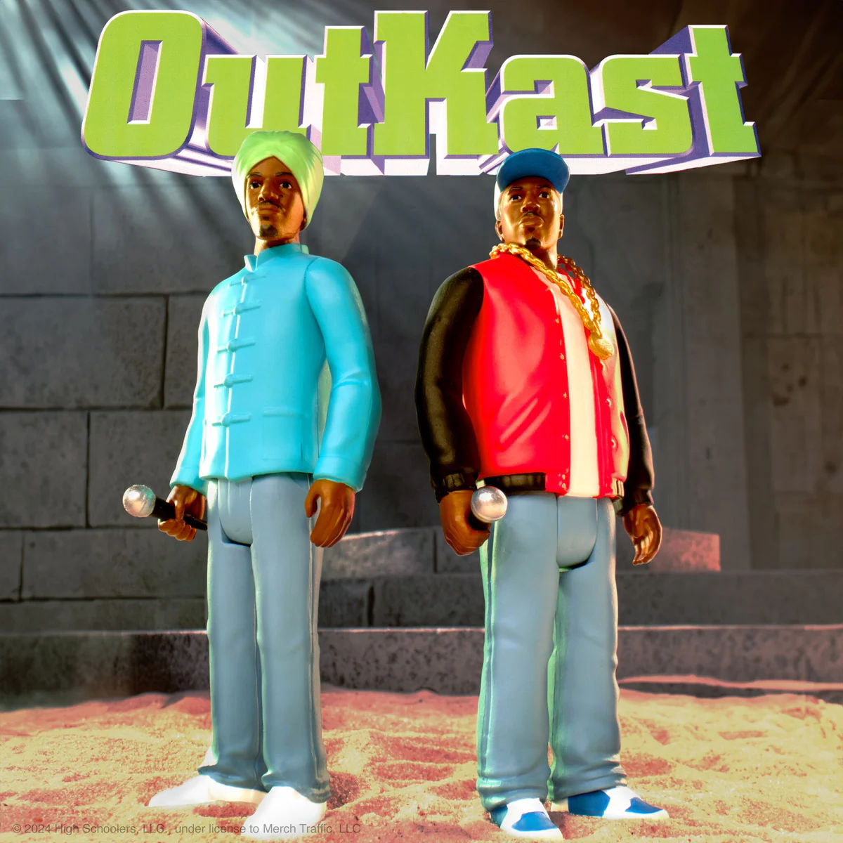 SUPER 7 - Outcast ATLiens Reaction Figures