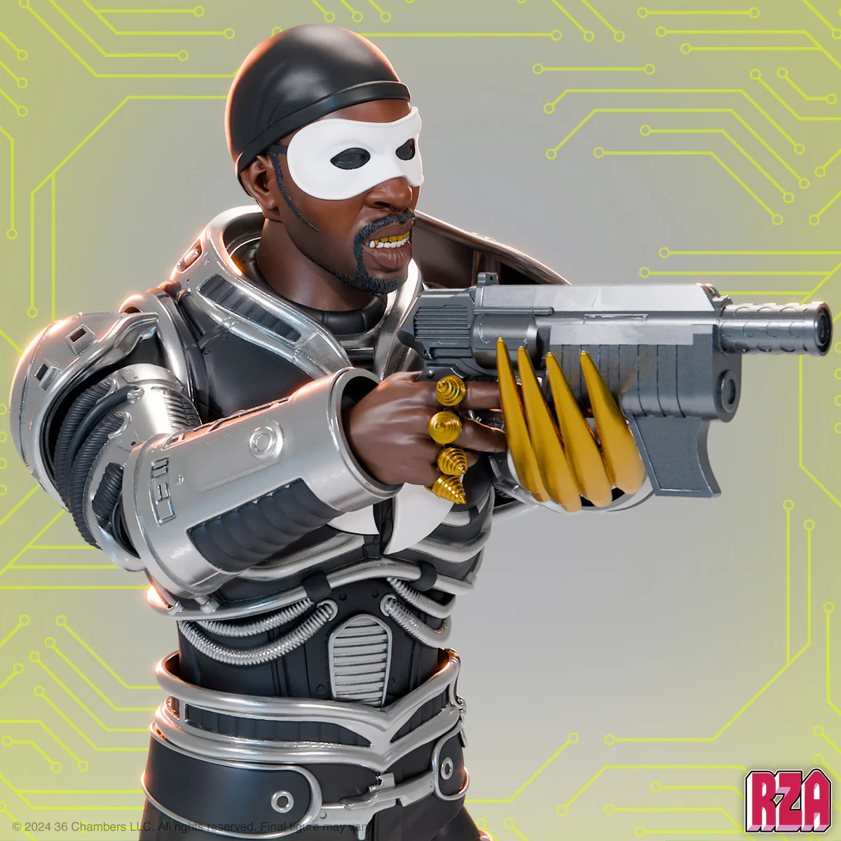 SUPER 7 - RZA Bobby Digital Reaction Ultimates! Figure