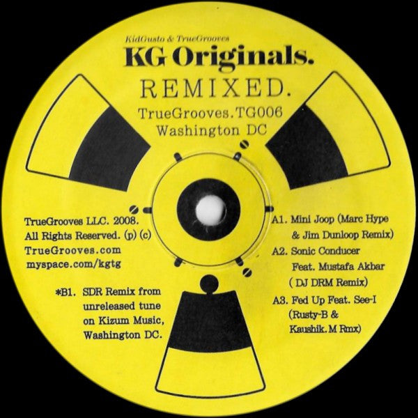 KIDGUSTO - KG originals Remixed