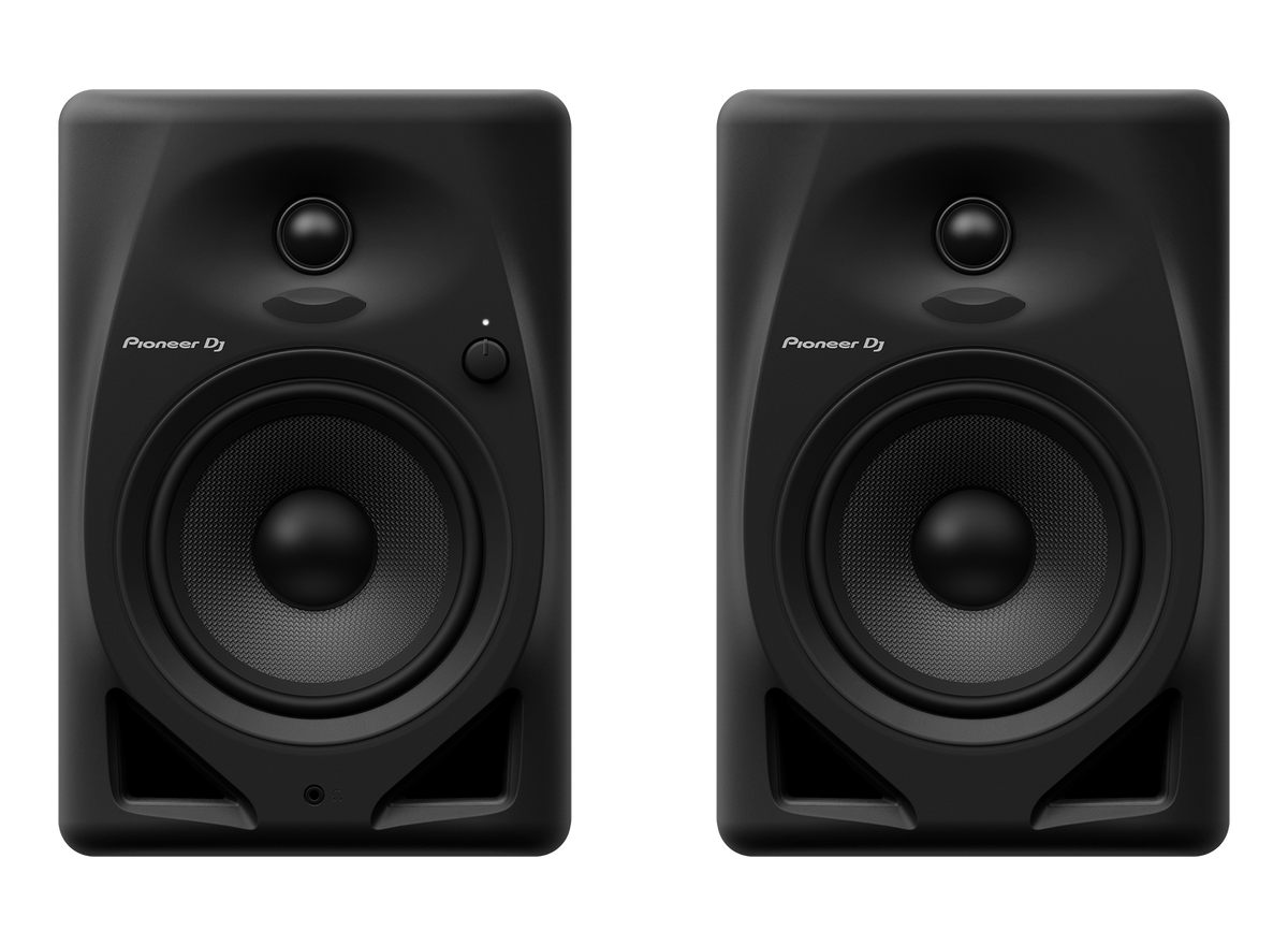 PIONEER DJ - DM-50D 5inch Desktop Monitors (Black) PAIR