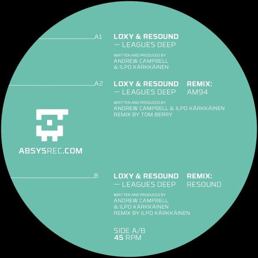 Loxy & Resound - Leagues Deep on 12IN Record
