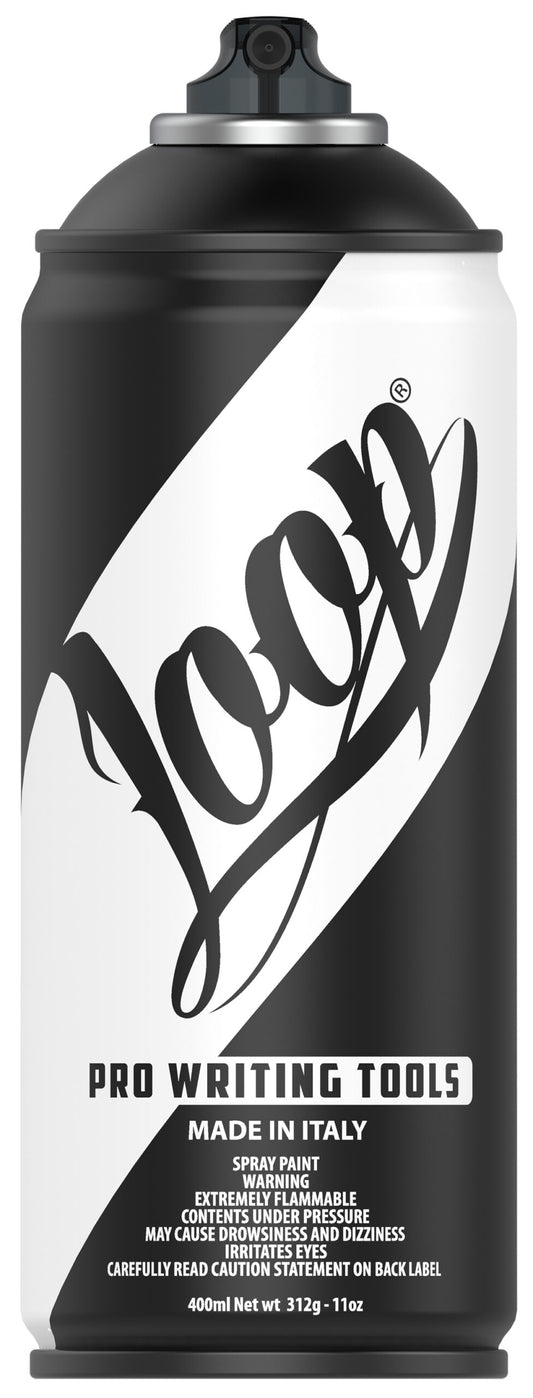 LOOP - 400ml Spray Paint BLACK