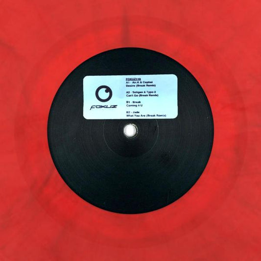 Break - Remixes EP [clear red + black mi on 12IN Record