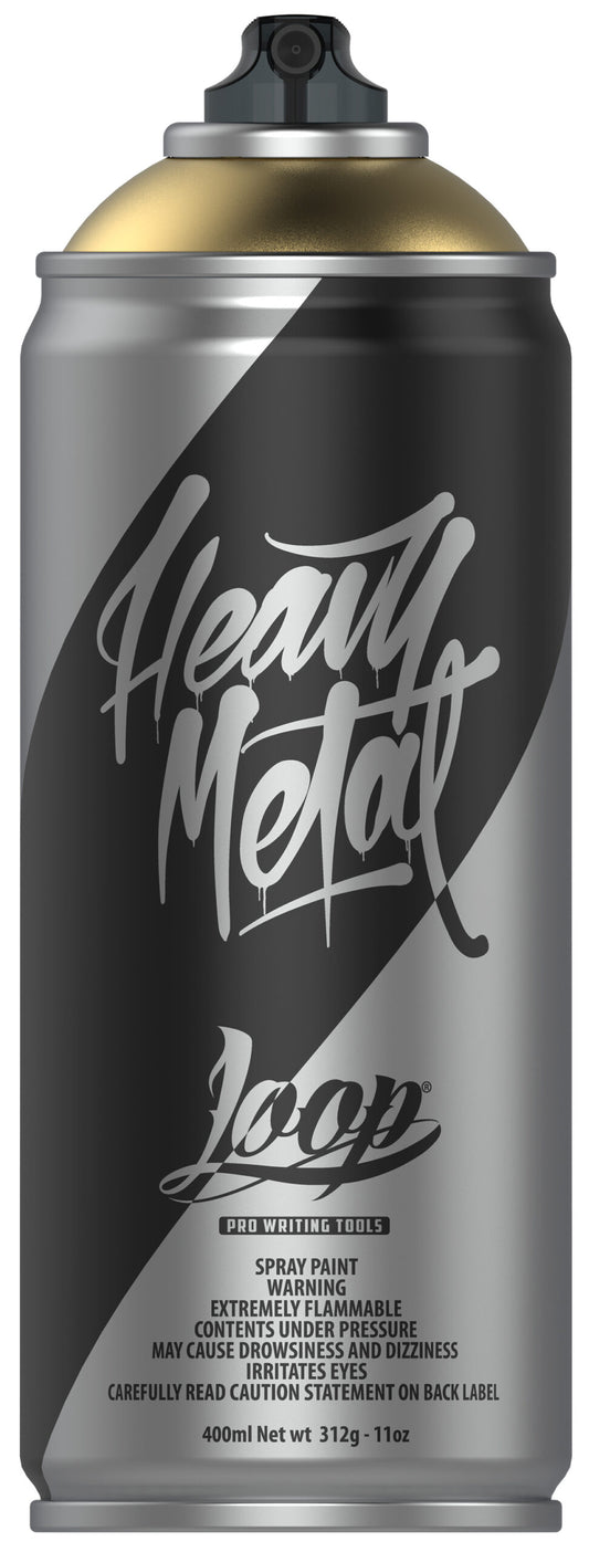 LOOP - 400ml Spray Paint HEAVY METAL