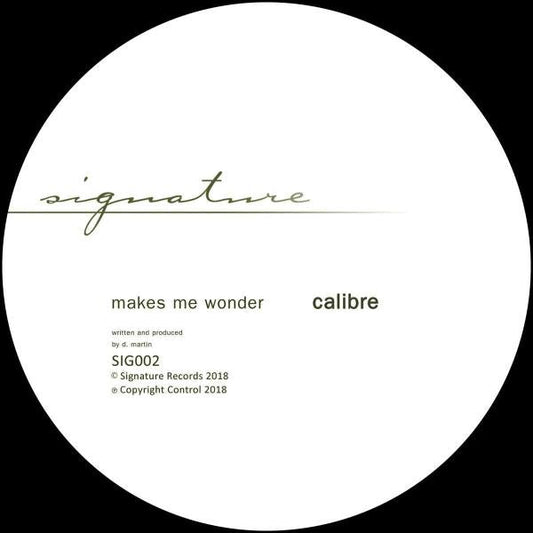 Calibre - Makes Me Wonder / Got To Have on 12IN Record