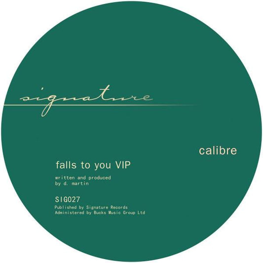 Calibre - Falls To You VIP / End Of Mean on 12IN Record