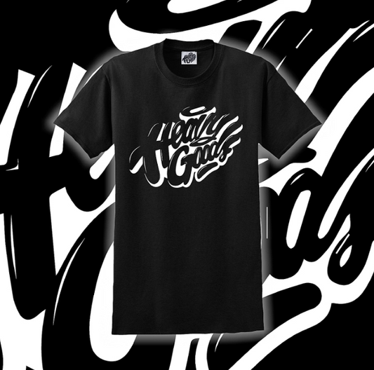 HEAVY GOODS - BROKEN OG LOGO TSHIRT