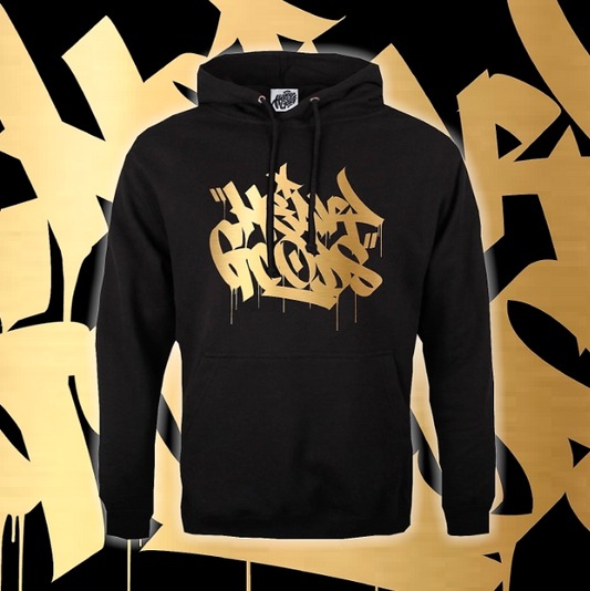 HEAVY GOODS - GOLD CHISEL TAG HOODIE