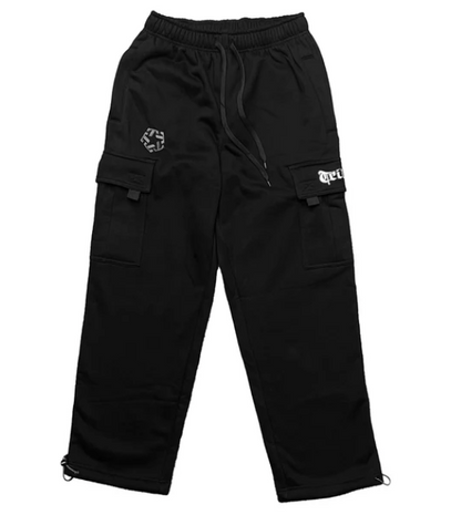 TRIBAL - Baggy Heavyweight Cargo Fleece Pants