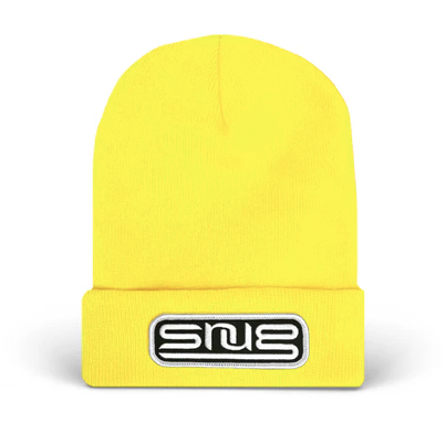 SNUG - LOGO BEANIE - SAFETY YELLOW