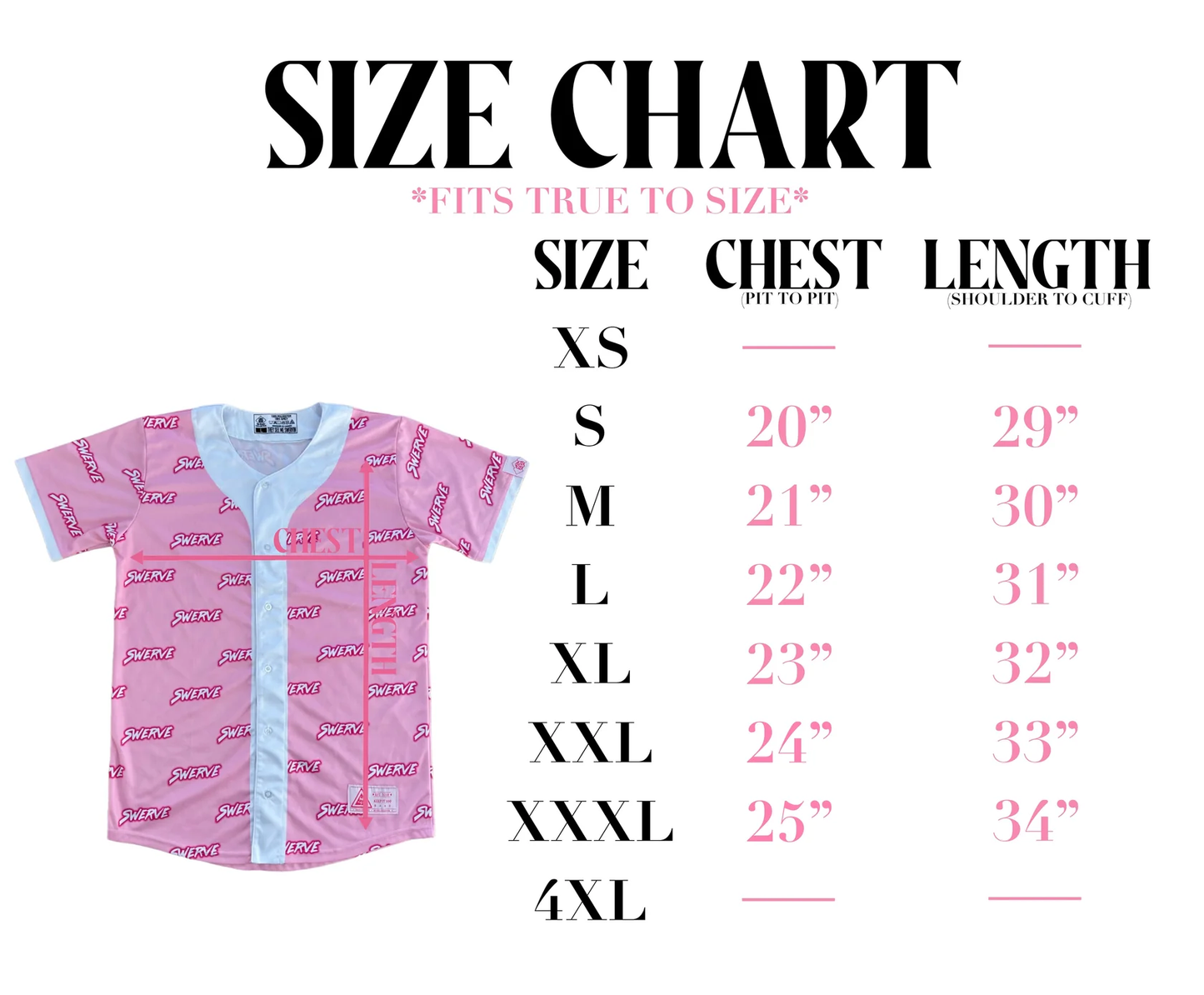 SWERVE - Swerve Print Jersey PINK