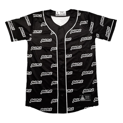 SWERVE - Swerve Print Jersey BLACK