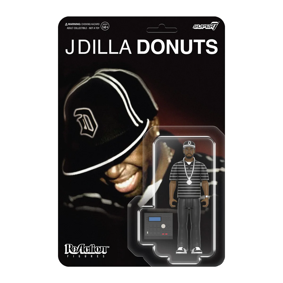 SUPER 7 - J Dilla Reaction Figure