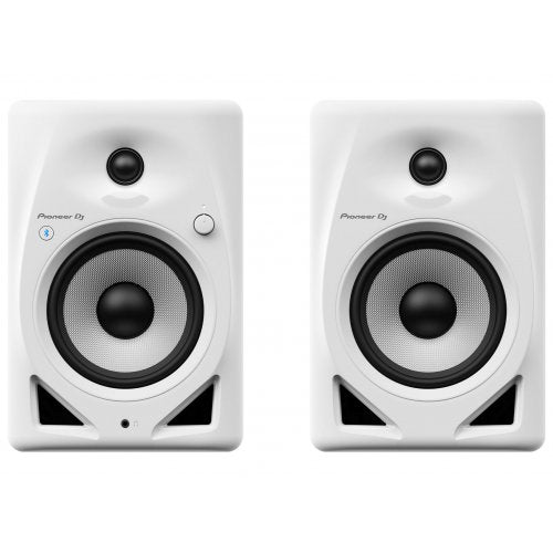 PIONEER DJ - DM-50D-BT-W 5inch Desktop Monitors w/ Bluetooth (White) PAIR