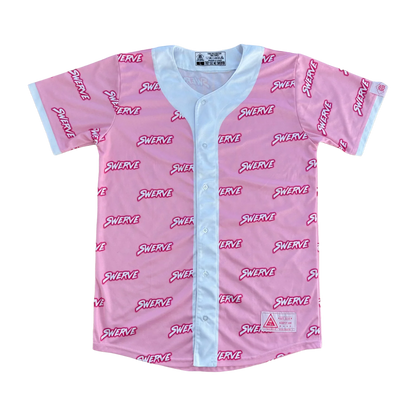 SWERVE - Swerve Print Jersey PINK