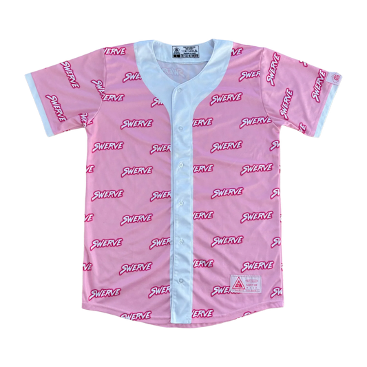 SWERVE - Swerve Print Jersey PINK