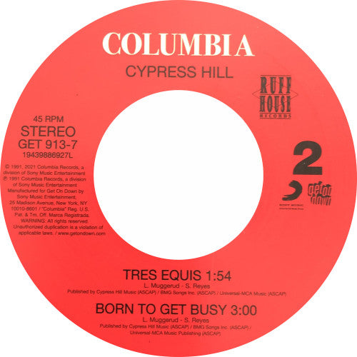 CYPRESS HILL - THE FUNKY CYPRESS HILL SHIT / TRES EQUIS/BORN TO GET