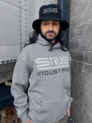 SNUG - APHEX - RELAXED PULLOVER HOODIE - ATHLETIC HEATHER