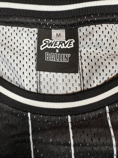 SWERVE - White Dalmation Cheetah Print Jersey