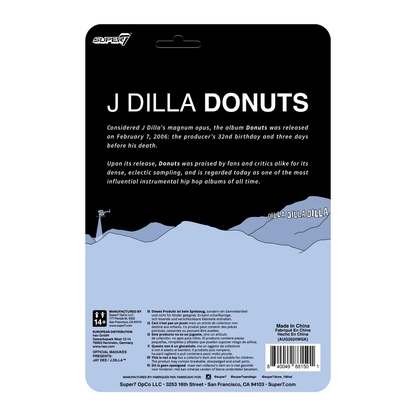 SUPER 7 - J Dilla Reaction Figure