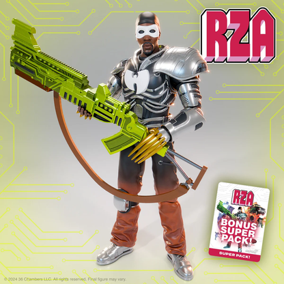 SUPER 7 - RZA Bobby Digital Reaction Ultimates! Figure