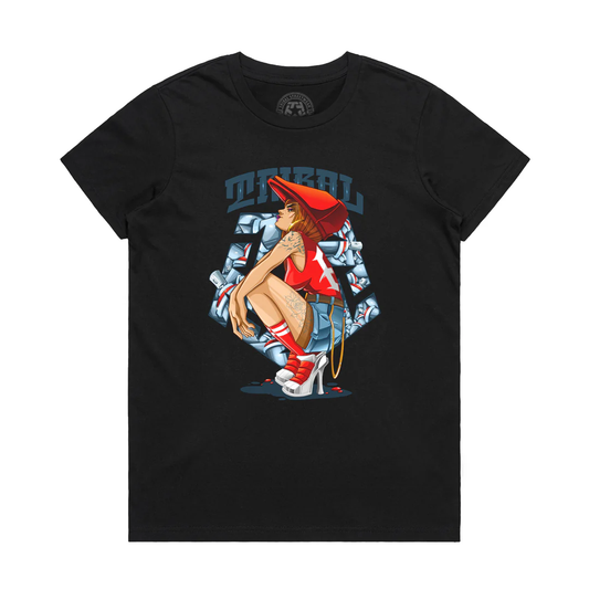 TRIBAL - Rise Neon Ladies TShirt