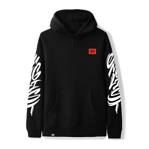 UNCOMMON BEING - JUNGLIST SCRIPT 2.0 HOODIE BLACK