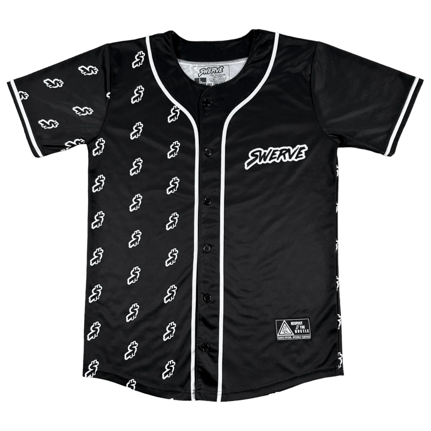SWERVE - Respect the Hustle Jersey BLACK