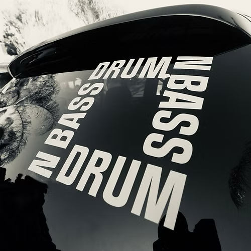 UNCOMMON BEING - LARGE DNB WINDOW DECAL