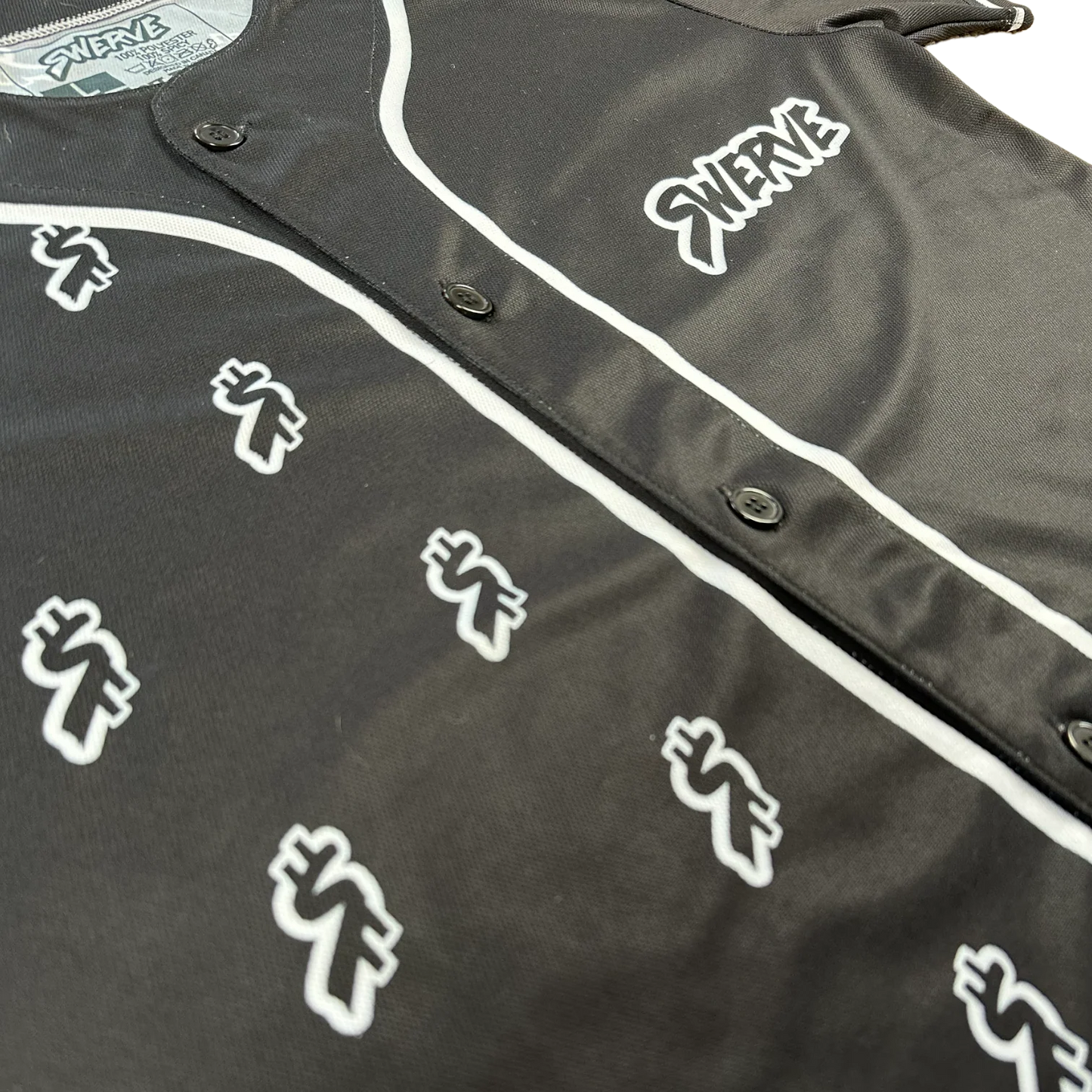 SWERVE - Respect the Hustle Jersey BLACK