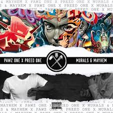 PAWZ ONE & PREED ONE – Murals & Mayhem (LP)