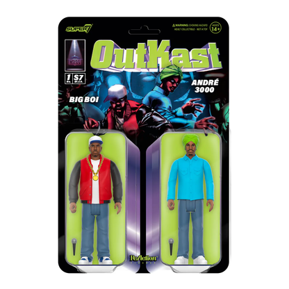 SUPER 7 - Outcast ATLiens Reaction Figures