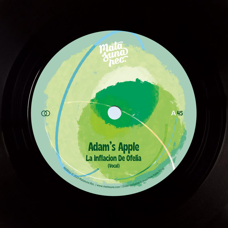ADAMS APPLE - La Inflaction De Ofelia 7"
