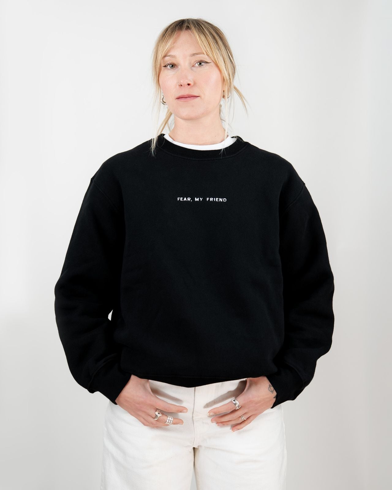 FEAR, MY FRIEND - Crew Neck Sweater