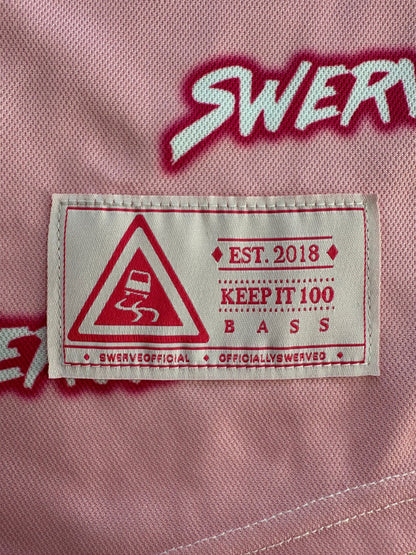 SWERVE - Swerve Print Jersey PINK