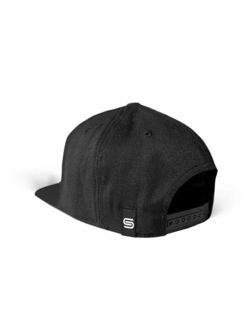 SNUG - CLASSIC LOGO - BLACK STRUCTURED SNAPBACK