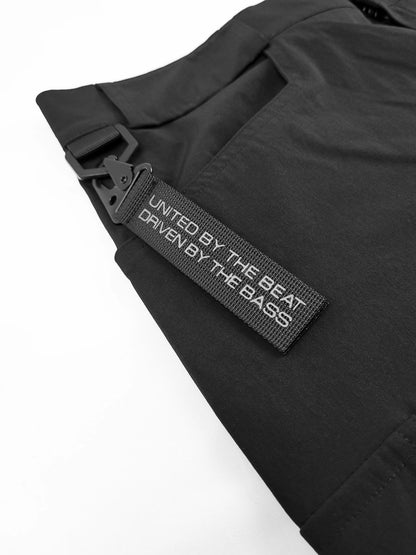 SNUG - Troopers Brushed Nylon Unisex Pants - Black